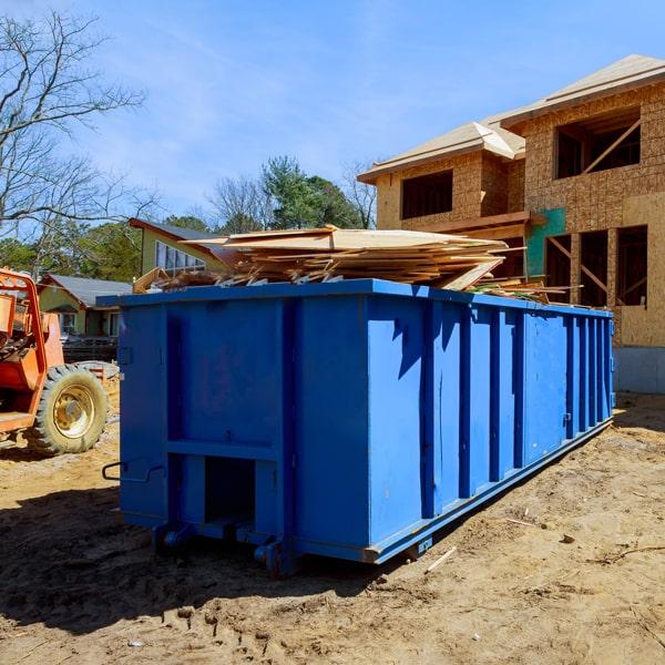 many materials that are commonly disposed of in construction dumpsters can be recycled, including metal, cardboard, and certain types of plastic